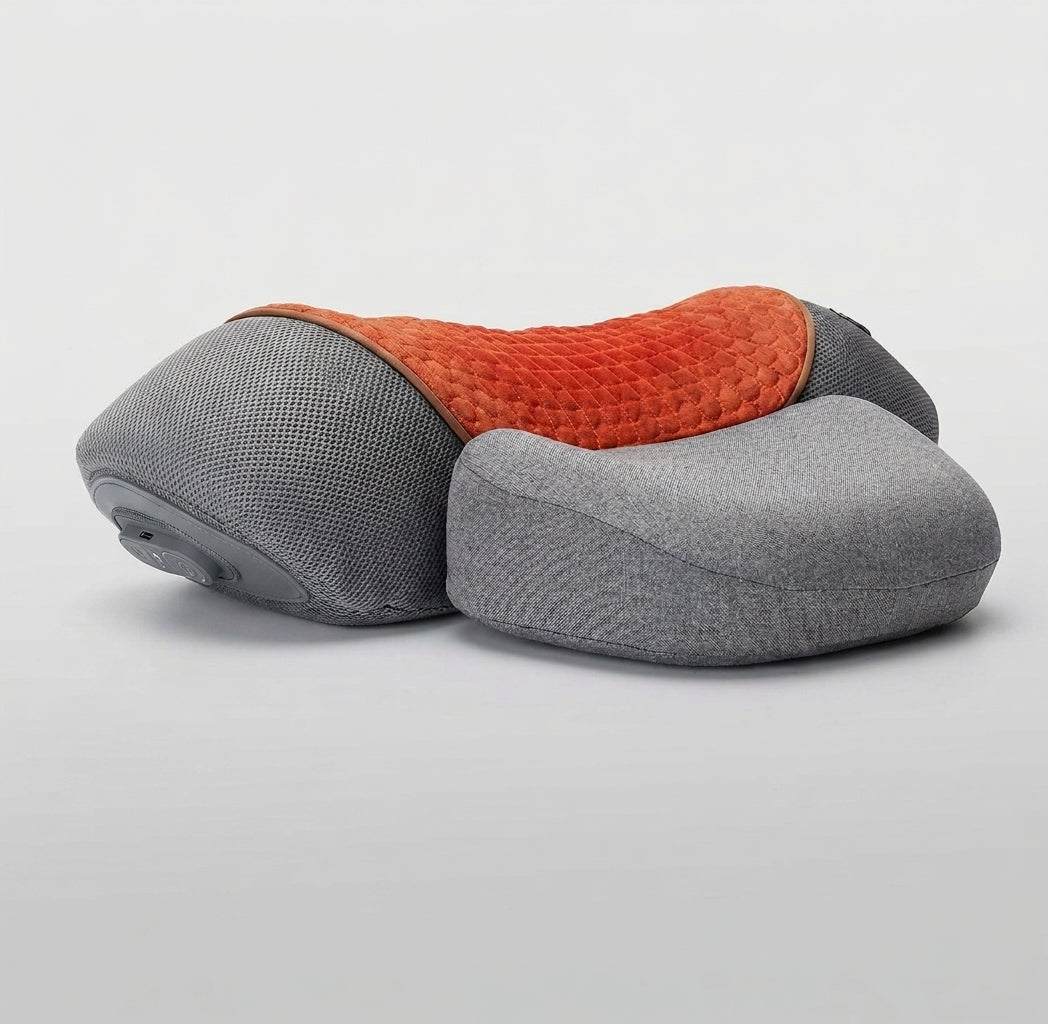 Termarelax Cuscino Cervicale 3-in-1 — Trazione, Calore e Massaggio